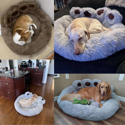 Coussin confortable en peluche pour chien et chat