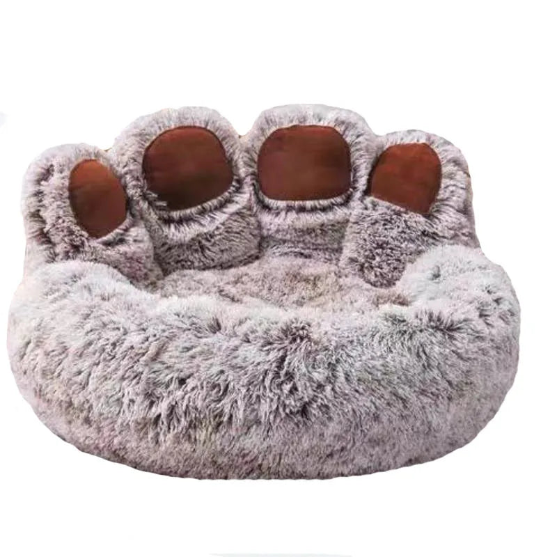 Coussin confortable en peluche pour chien et chat
