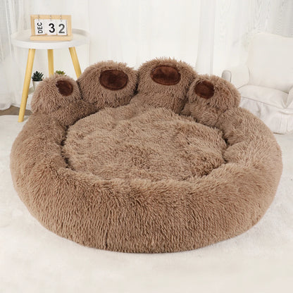 Coussin confortable en peluche pour chien et chat