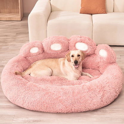 Coussin confortable en peluche pour chien et chat