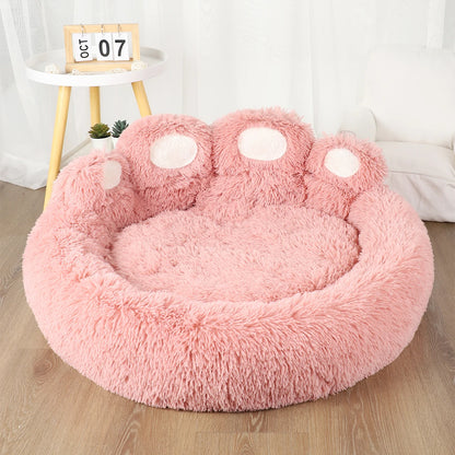 Coussin confortable en peluche pour chien et chat