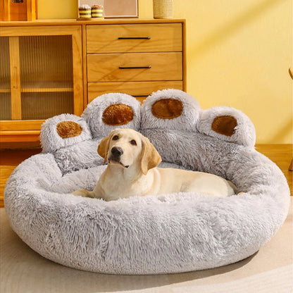 Coussin confortable en peluche pour chien et chat